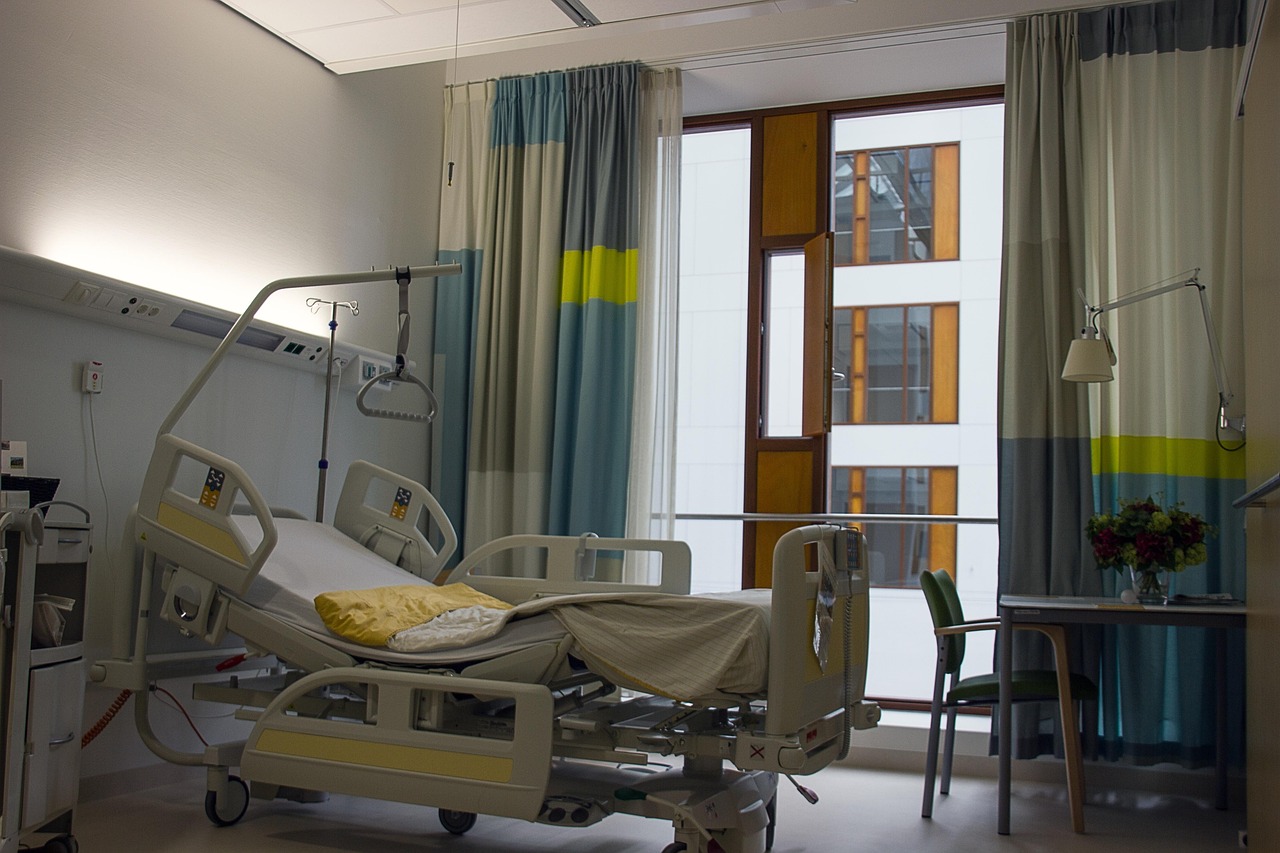 leeres Krankenhauszimmer